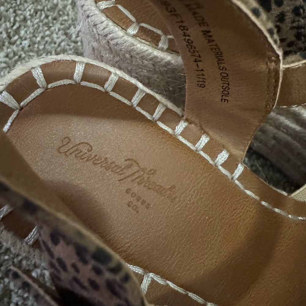 Universal Thread Brown And Black Platform Shoes - image 3